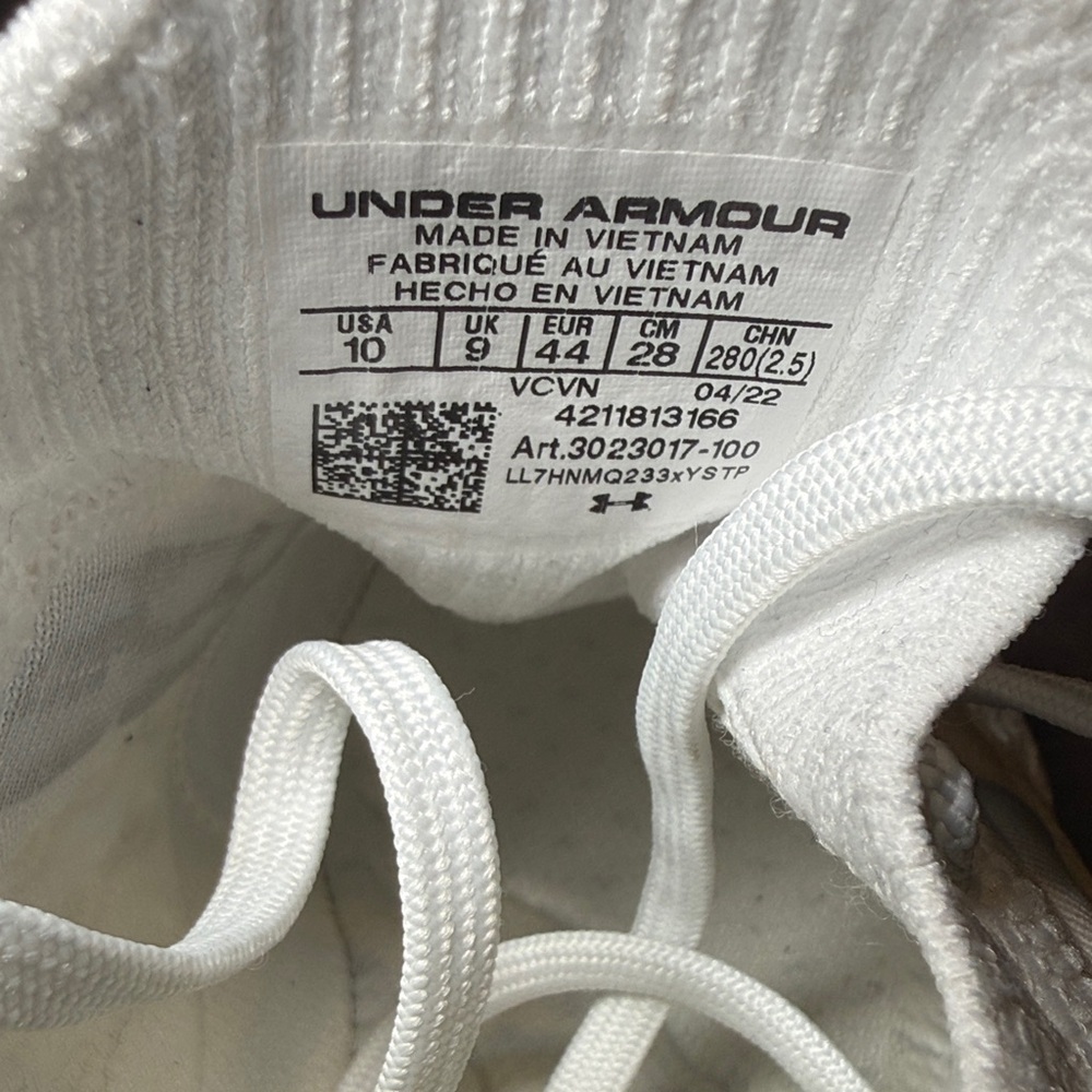 NEW! Under Armour HOVR Phantom 2 Men's Running Shoes Size 10 Halo Grey - Picture 5 of 13